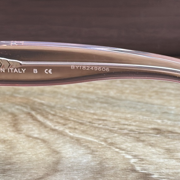 BURBERRY BE4321 PinkGrey Rectangle Women's 52 mm Sunglasses. Generic Case - Picture 5 of 7